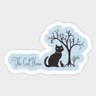 The Cat Horror Sticker